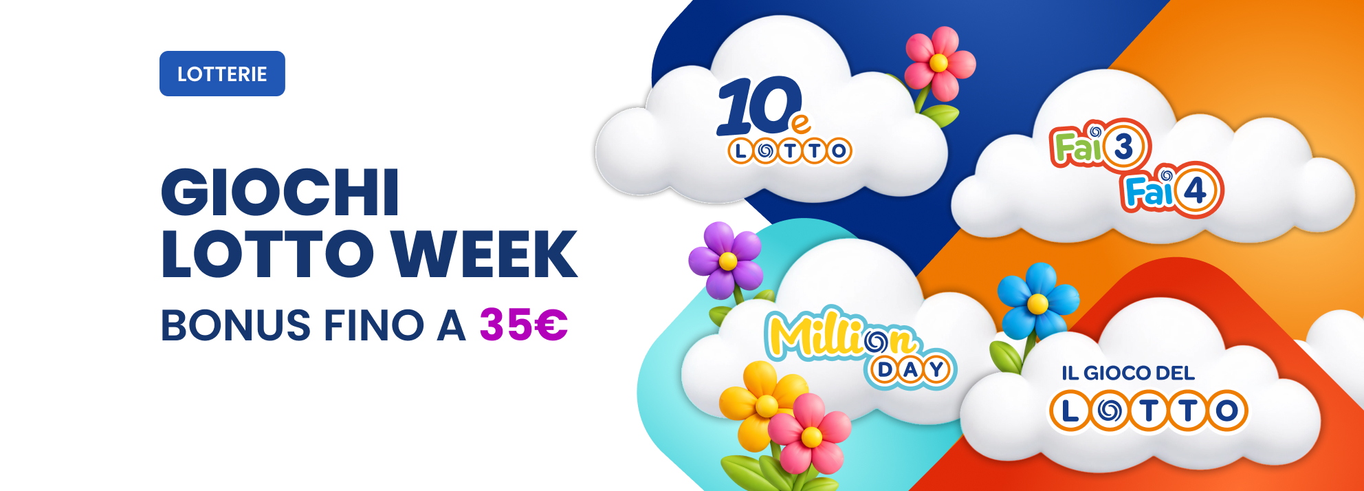 Bonus Giochi Lotto fino a 35€