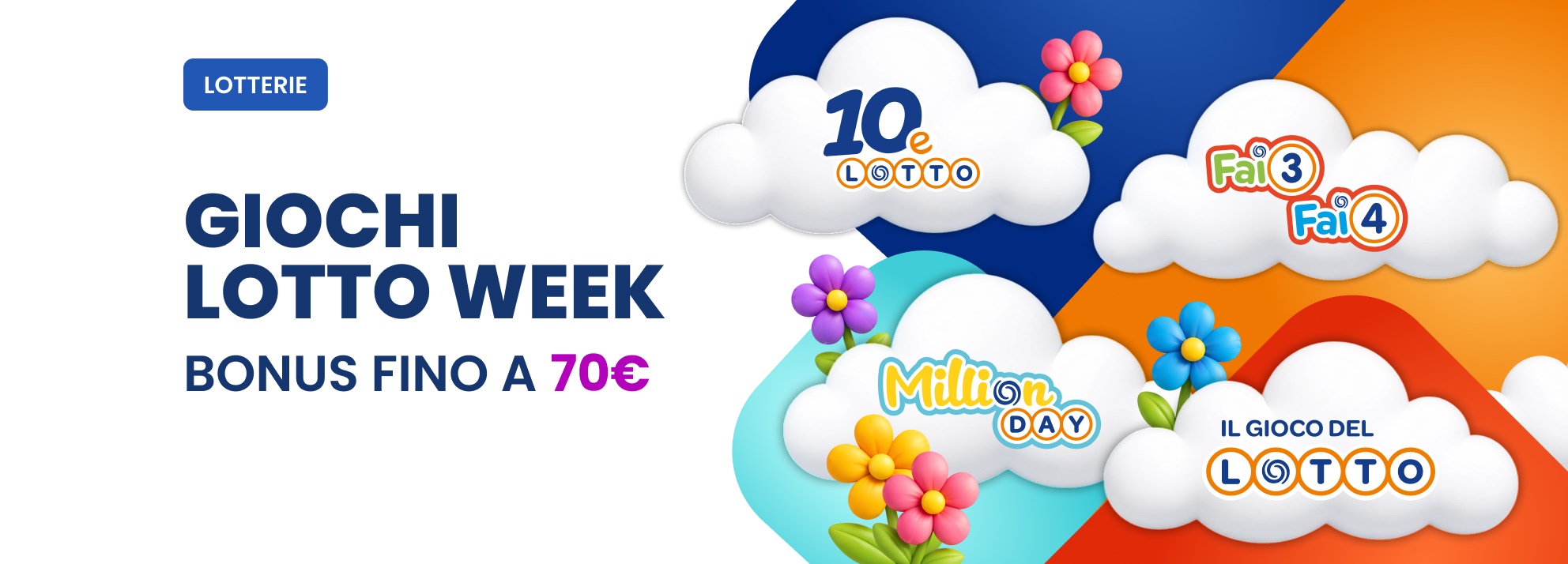 Bonus Giochi Lotto fino a 70€