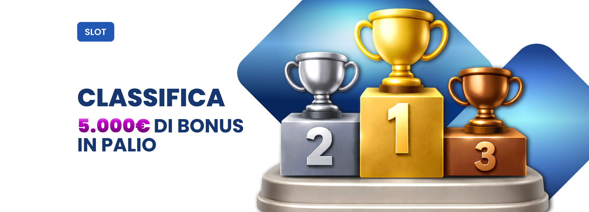 5.000€ di bonus in palio