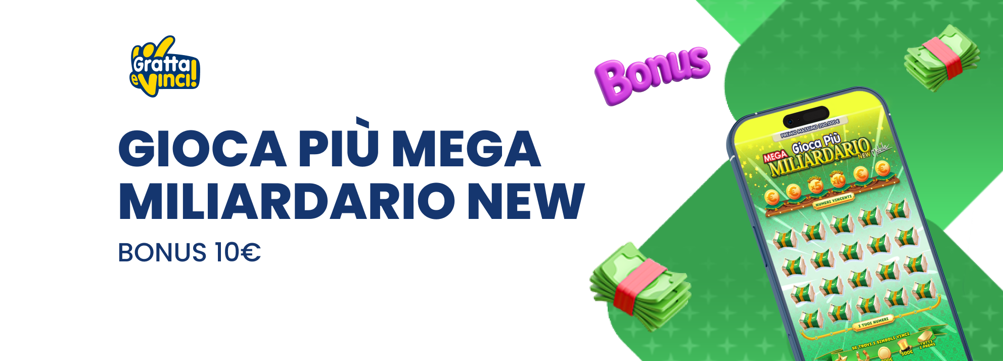 Bonus Gioca Più Mega Miliardario New